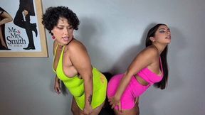 DOLCE LOLA AND RAQUEL FISHER FARTING FURIOUSLY IN BABE - CLIP 2