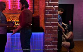 Cuckold Story - Anna Opens Her Boyfriend’s Mind to Cuckold at the Bar