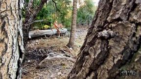 ”MOFOS Kinky Molly Pills masturbates & gets ravaged outdoors”