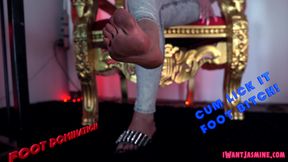 Humiliating Dangle Tease - Foot Domination