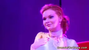 show on public stage