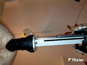 Mr. Hankey's Dragon Dildo Xl Full Insertion Doggy Anal Fucking Machine