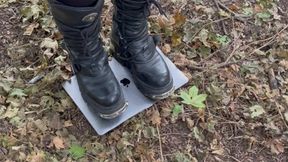 Mac book destroyed by new rock boots 4 of 5
