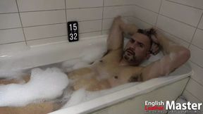 Lazy selfish chub husband demands from bath PREVIEW