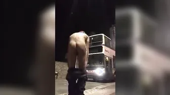 Exhibitionist Twink Jerks Off on Busy Public Streets