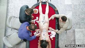 ”Group dicking for Avi Love”