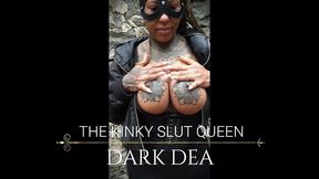 the kinky slut queen  dark dea  fuck in abandoned house like a whore