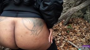 the kinky slut queen  dark dea  fuck in abandoned house like a whore