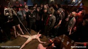 ”Gagged bound slave rough screwed”