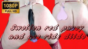 PAWG Whip and Paddle Dildo Ride 1080p