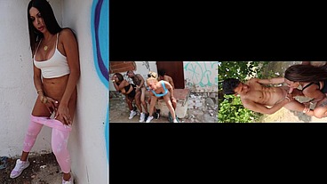 The thugs fuck the athletes hard on the field