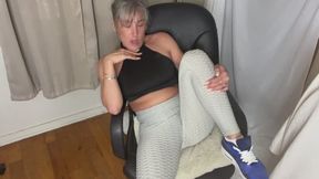 Worshipping Your Hairy Step-Mommy’s Stinky Socks JOI Taboo Roleplay