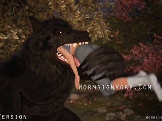 Werewolf Devours Playboy Bunny