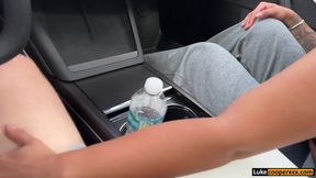 Giving The Hot Girl A Ride Home - Big Tits and Ass Hayley Davies - Luke Cooper