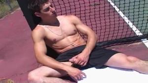 Next Door Male: Stroking in the Sunshine
