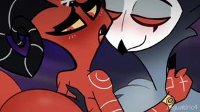 Helluva Boss Stolas X Barbie Fem Blitzo