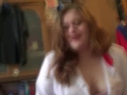 Sexy BBW Nurse Tanya Mellow Sucking and riding