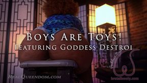 *Boys Are Toys! - Featuring Goddess Destroi - SD*