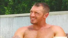 Poolside Passion: CJ Madison Francesco DMacho Heat Up in Steamy Encounter – 18+