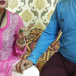 Indian beautiful husband wife celebrate special Valentine week Happy Rose day dirty talk in hindi voice saara give footjob