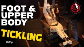 Jane's Intense Tickling Bondage Domination: Feet and Armpits Tickle 1080p
