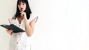 ”Naughty nurse Bree Haze is pushing finger up her bootyhole”