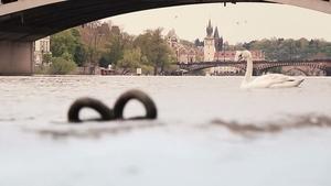 A Twink 69 Below Prague Bridges