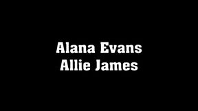 alana evans and allie james share blowjob on evan stone