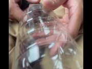 PET bottle pee
