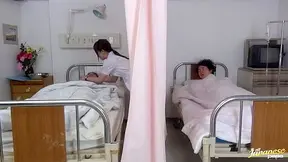 Horny Nurse Hikaru Ayami Sucks and Rides Cock Seductively