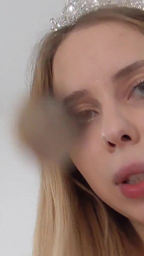 Tall Princess Kelly Spit in Your Face and Mouth