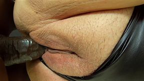 Big Fat Ass BBW SSBBW MILF Maid Gets Fingered & Fucking BBC Black Cock Doggystyle, Missionary with Huge Cum Load on Tits