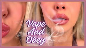 720WMV Vape and Obey (Lip Fetish and Smoking Fetish POV)