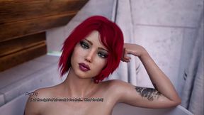 Lust Academy 10 &ndash_ Audrey &amp_ James&rsquo_ Hot Tub Passion (Shemale Version) | 3D Adult Visual Novel