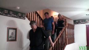 Step-granny Joins the Family in a Sexual Free for All