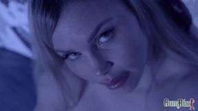 dutch blonde bimbo big tits nuru gel bbc blowjob worship pt1