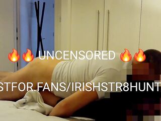 Straight Irish Chav trackie gets used