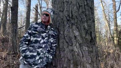 Hiking trails turn rough when tits swell hard in public