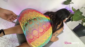 Anal Sex with Hot Big Ass in High Heels and Lingerie - Raissa Conte