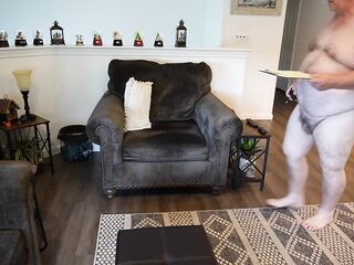 Handyman John Jerks Off Afresh