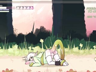 Max the Elf femboy dream anime V.04 Stage 1 All Sex and GAME OVER Scenes. Cute elf makes u cum