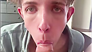 He's so cock-squeezing, I couldn't hold my jizz back.