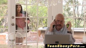 Young beauty Aaliyah Hadid slammed and fed hot cum