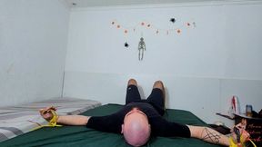 Face sitting one halooween, part 1, by Melissa Ramos and Slave, FULL HD