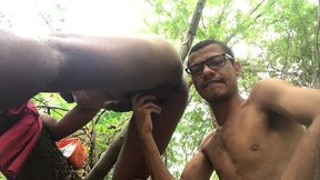 red 078.1 fucking hard in the horny bushes after bathing in the river (part 1)