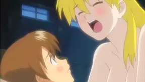 Tiny Tom Thrilled by Busty Blondes Forbidden Lust in Hentai Realm