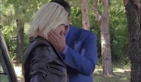 For Their Anniversary, He Gives Her a Ride in a Rolls-royce and a Ring, and She Reciprocates with a Blowjob