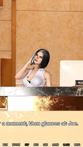 Surprise for My Wife: Cuck Hubby Sits on the Cuck Chair and Watches His Wife Sucking Two Big Black Cocks in the Hotel Room Ep 8