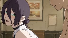 Chainsaw Man Reze x Denji Anime Hentai Cartoon Porn creampie japanese creampie big ass bounds tits sian Fuck MILF ass indian