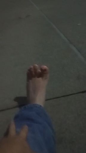 Left foot outdoor